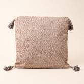 Decorative cushion - mottled dark grey